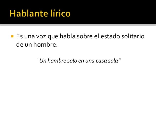 un hombre solo en una casa sola analisis